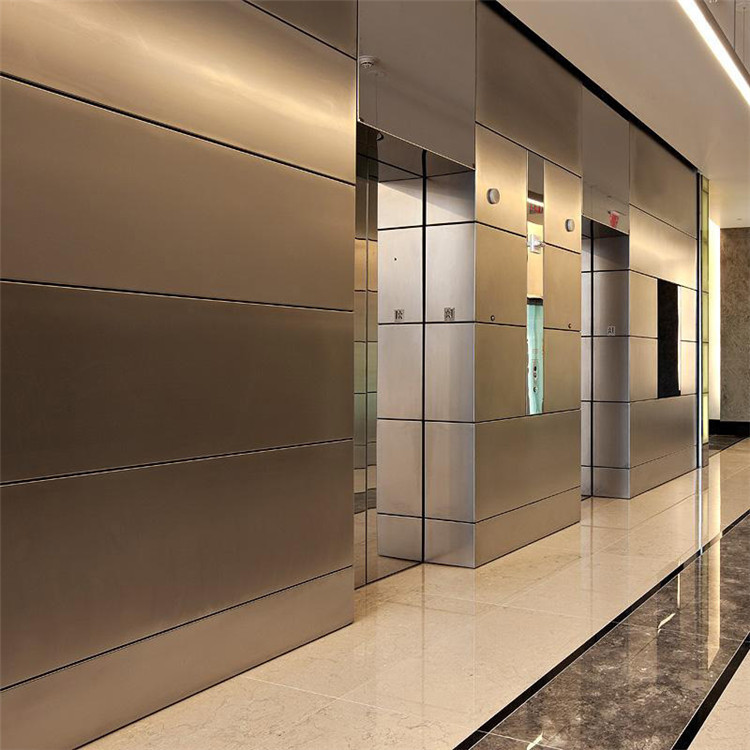 0.8mm Mirror Aluminum Honeycomb Panel For Ceiling Wall Decoration
