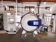 Loading Horizontal Quench Furnace Aluminum Heat Treat Furnace Double Chamber