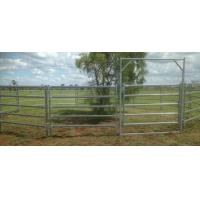 Buy cheap Six Bars Heavy Duty Metal Oval RailPortable Cattle Panels For Au product