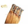 Buy cheap 18 Inch Remy Human Hair Extensions, 45 CM Dark Brown Clip In Remy Human Hair Extensions 7 Pieces A Set 100 Gram For Sale from wholesalers