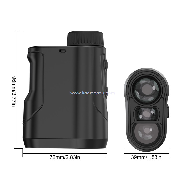 kaemeasu Golf Laser Rangefinder Distance Measuring 6.5X Magnification Hunting Range Finder Telescope M600