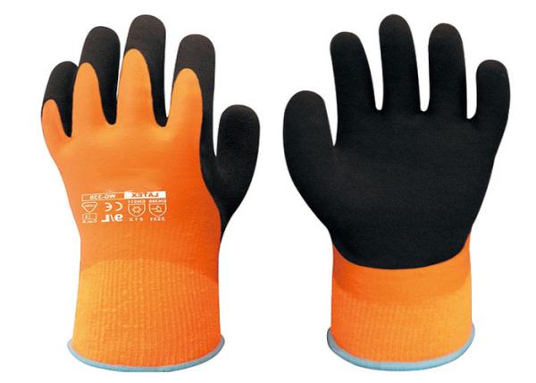 Buy cheap Acrylic Anti Cold Thermal Winter Work Gloves Double Coating 80 - 125 G / Pair from wholesalers