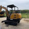 Buy cheap 3700mm Hydraulic Mini Crawler Digger 2.2 ton Rubber Tracks from wholesalers