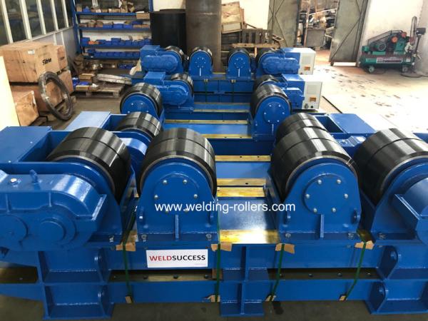 Lead Screw Tank Turning Rolls Stands 80 Ton Bolt Adjustment Pipe Welding Rotator