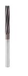 Smooth Wide Flute Solid Carbide Reamers / H7 Lathe Reamer ISO9001 Approval