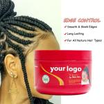 Transparent Customizable Red Shine Jam Magic Gel for Braids Braid Loc and Twist