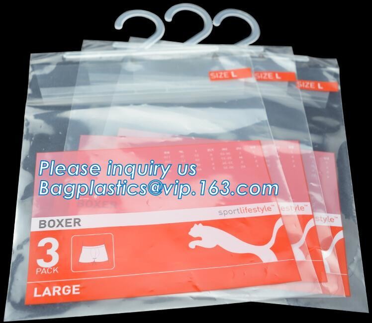 waterproof pvc swimwear bagwith hanger/pvc bikini bag/plastic bikini packaging bag plastic Zip lockk bag swimwear bagease