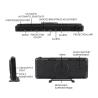 Buy cheap Intelligent Home Small Digital Wireless Room Thermometer Projection Weather Station 185*24*77mm Size from wholesalers