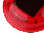 Red 8000mcd Dia 120mm PC Solar Powered Road Studs For Road Edge