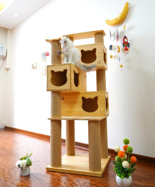 Buy cheap Safety Deluxe Cat Climbing Tree Tower from wholesalers
