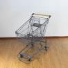 Buy cheap 80L Galvanized Supermarket Trolleys Travellator Wheel Metal Shopping Trolley from wholesalers
