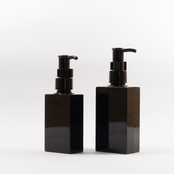 Buy cheap 100ml 150ml PETG Square Flat Plastic Bottle For Facial Cleansing from wholesalers