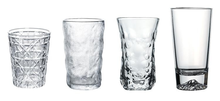 Vintage Ribbed Highball Glass Glassware 8Oz Collins Glass
