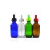 Buy cheap 1oz 2oz 4oz Boston Round 30ml 60ml 120ml clear Amber Blue Green Euro Glass Dropper Bottle from wholesalers