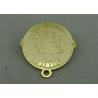 Buy cheap Football Die Cast Medals Honor Custom Sports Medals With Erosion from wholesalers