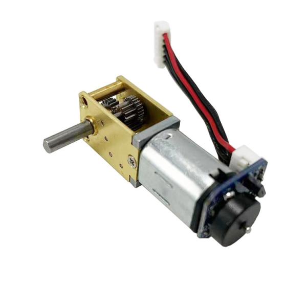 Buy cheap 12V N20 Micro DC Brush Motor Horizontal Gear Reducer with Encoder from wholesalers