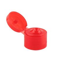 Buy cheap Cosmetic Packaging Ribbed Screw 20/410 Flip Cap Lid product