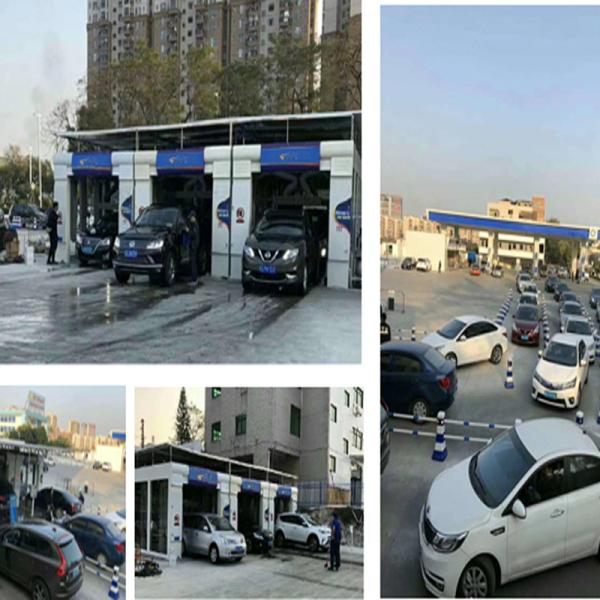 Fully Automatic Tunnel Car Wash Machine High Pressure Car Wash Machine 10