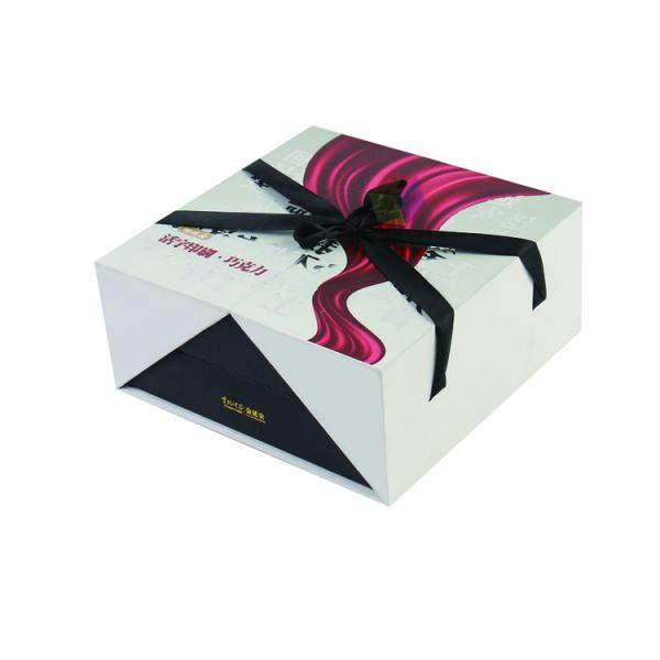 Buy cheap Luxury Double Door Magnetic Take Out Mooncake Pastry Cookies Paper Gift Food Packaging Box Custom cardboard Print from wholesalers