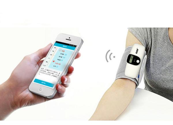 Buy cheap APP smart phone operation Bluetooth Ambulatory arm blood pressure monitor from wholesalers