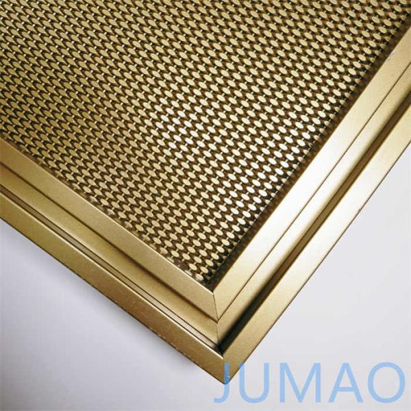 Buy cheap Crimped Brass Decorative Wire Mesh Grilles for Furniture Door from wholesalers