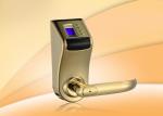 Buy cheap Zinc Alloy Password Safe Fingerprint Door Lock With Auto Locking mode from wholesalers