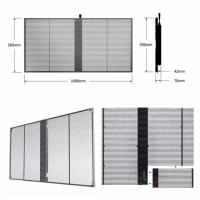 Buy cheap Outdoor Indoor LED Mesh Screen Transparent For Glass Window product
