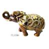 Buy cheap Indian elephant shape metal enamel jewelry gift boxes for necklaces from wholesalers