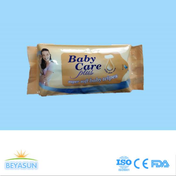Buy cheap 100% Natural Ingredient Disposable Wet Wipes 20x15CM Size For Baby from wholesalers