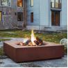 Buy cheap Outdoor Patio Heater Fireplace Corten Steel Fire Pit Wood Burning 60-150cm from wholesalers