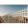 Buy cheap Picket Top Garden Tubular Steel Fence 1800mm 2000mm Height from wholesalers