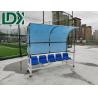Buy cheap Customized Football Subs Bench Shelter Area Bench For Stadium Substitute Bench Football from wholesalers