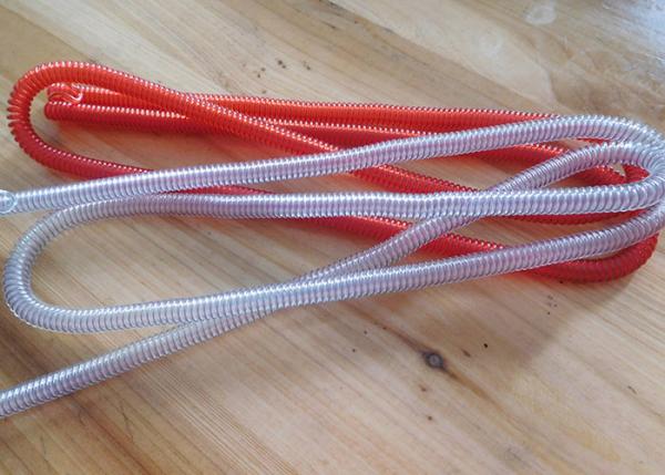 Buy cheap OEM China Factory Offer Long Clear/Red Bungee Lanyard Straps without Hardware from wholesalers