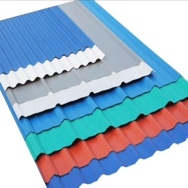 Buy cheap Color Coated PPGI Corrugated Sheet 1400mm - 1799mm Corrugated Metal Roof Panels from wholesalers
