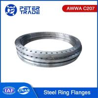 Buy cheap AWWA C207 Standard Steel Ring Flanges Class D 150-175 PSI NPS 4'' To NPS 144'' product