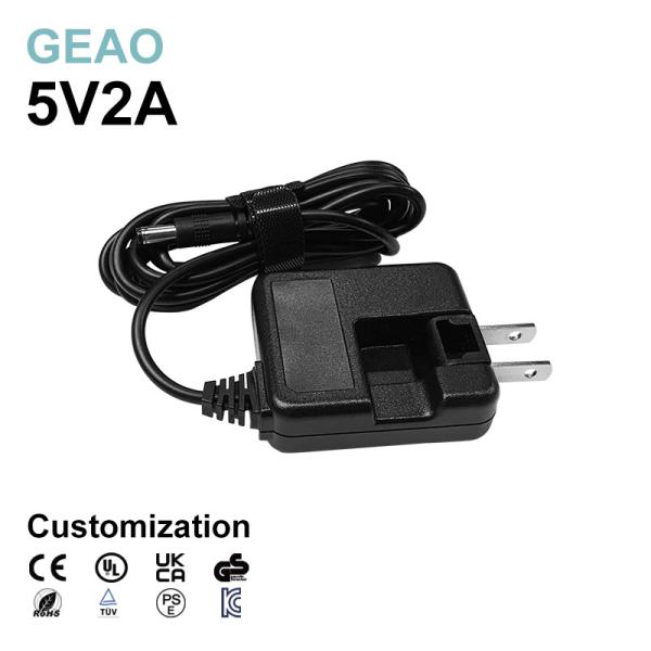 Buy cheap 5.3V 2A Wall Mount Power Adapters For Sewing Machine / Single Color Neon from wholesalers