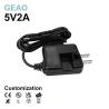Buy cheap 5.3V 2A Wall Mount Power Adapters For Sewing Machine / Single Color Neon from wholesalers