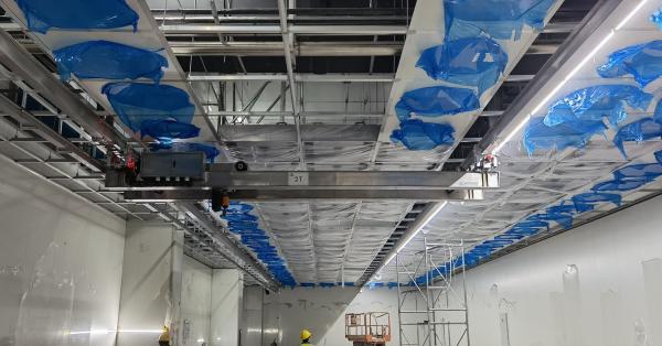 Buy cheap Cleanroom Ceiling Mounted Bridge Crane Suspension Crane Customizable from wholesalers