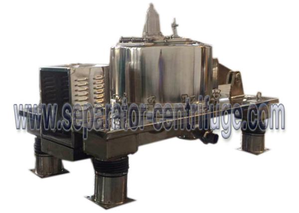 Hermetic Closure Type Plate Top Discharge Basket Centrifuge For Hemp Oil