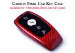 Buy cheap SGS Approved Anti Scratch Carbon Fiber Car Key Case For Benz from wholesalers