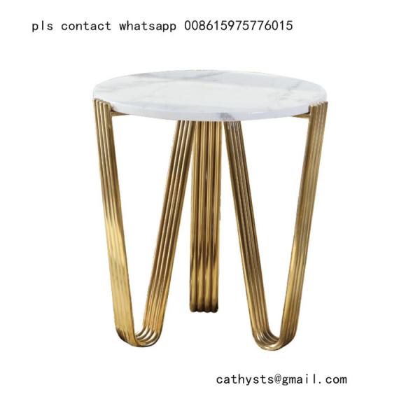 Buy cheap marble table titanium gold stainless steel metal base or leg from wholesalers
