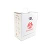 Buy cheap 10L Biodegradable disposable white Cardboard box Medical Sharps Box from wholesalers