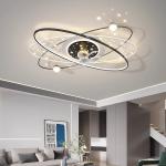 Energy Efficient Ceiling Fans Light , Oscillating Ceiling Fan With Remote