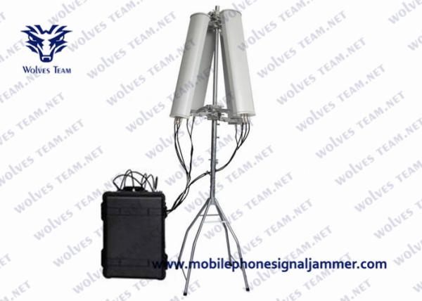 Professional Military 350W GSM 3G 4G Cell Phone Signal Jammer High Power