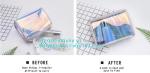 vinyl pvc barrel cosmetic bag with zipper, Barrel Bag Clear PVC Packing Zipper