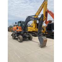 Buy cheap Second Hand Doosan DX60 Wheel Excavator 42.5kW Engine Rated Power product