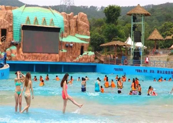 Buy cheap Customized Water Park Swimming Wave Pool Powered by Vacuum pump from wholesalers