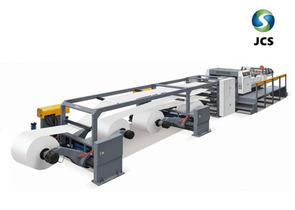 Buy cheap Safety Corrugated Sheet Cutting Machine High Accuracy Low Labor Intensity from wholesalers
