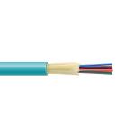 FTTH Tight Buffer Indoor Fiber Optic Cable 24 Core GJFJV For Aerial And Duct