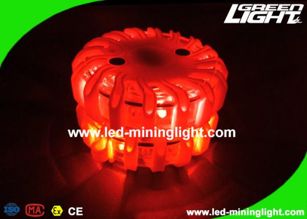 Buy cheap Magnetic LED Beacon Warning Light Safety Amber Flashing Roadside Flares for Traffic Guardian from wholesalers